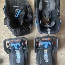 Uppababy Mesa (car seat, 2x Base, Travel Case)