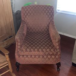 Antique Living Room Chair 