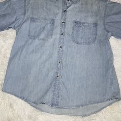 Women’s Light Blue Denim Shirt