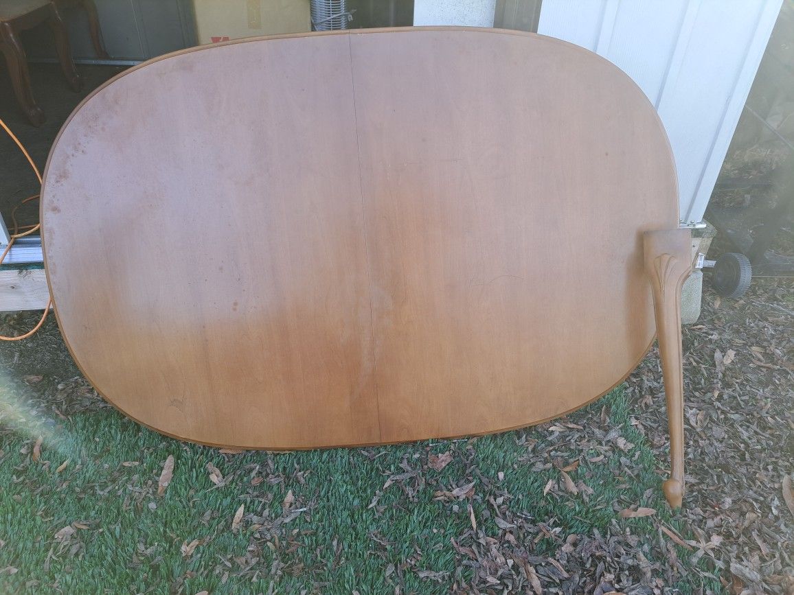 Free Dining Table and Four Chairs