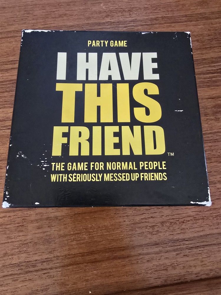 I Have This Friend Game