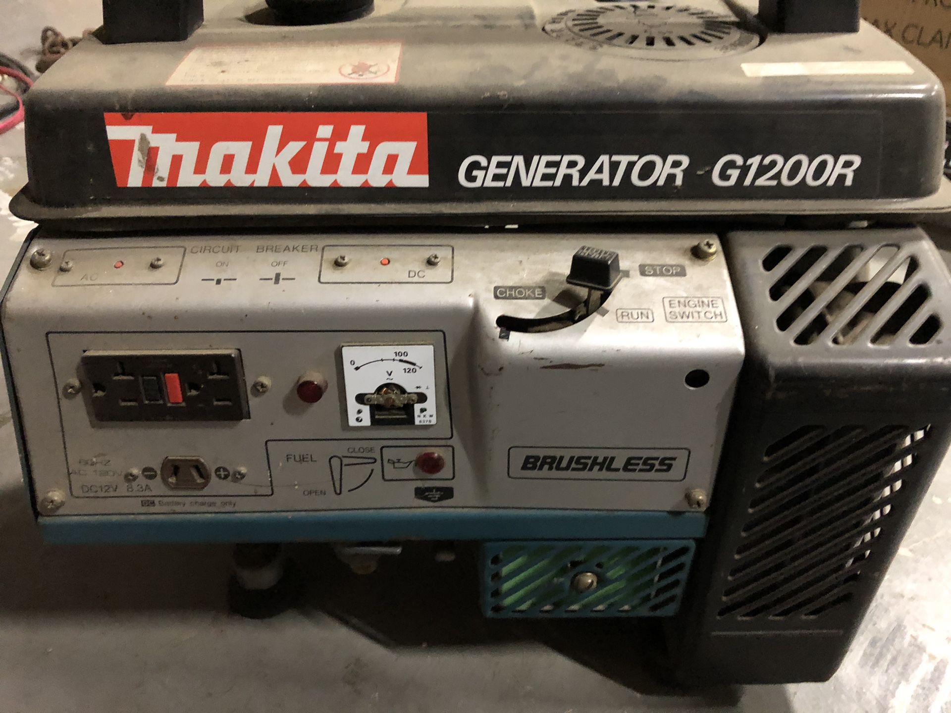 Makita generator G1200R