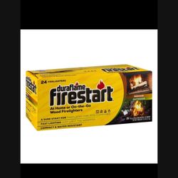 Indoor/outdoor, 24 individual wrapped woods, fast lighting, for fire places, fire pits, camp fires, pick up y usc western/exposition I have a few boxe