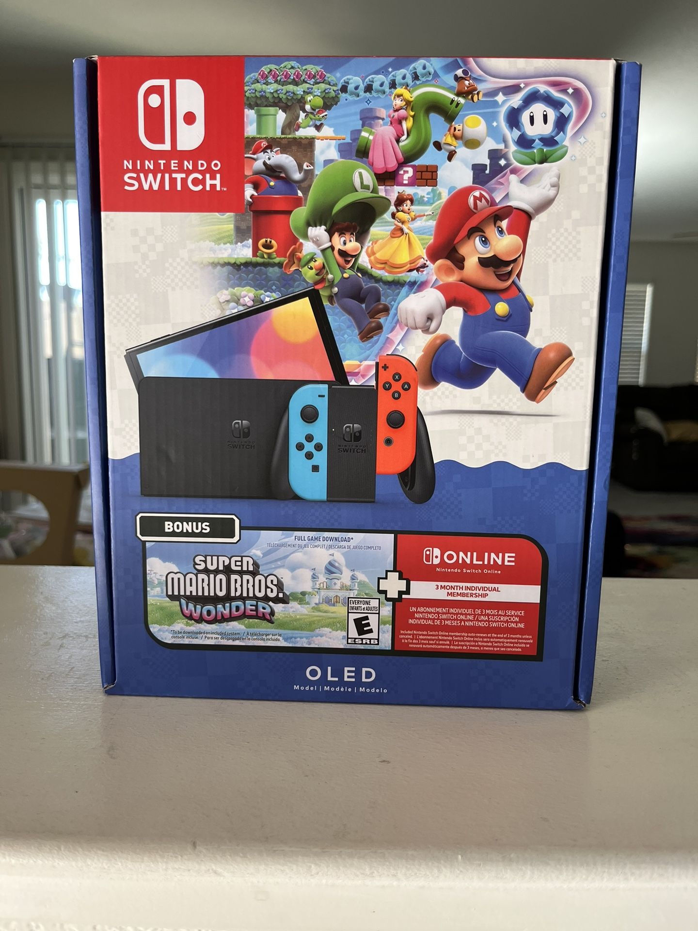 Nintendo Switch OLED (Mario Wonder Bundle)