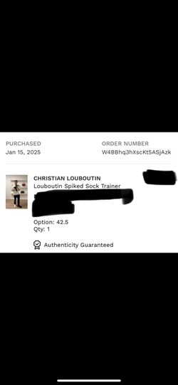 Christian Louboutin Sock Trainers Size 42.5