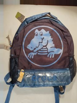 Crocs Kids Backpack Blue New with Tags