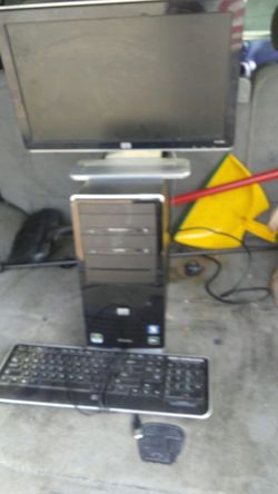 Computer. HP windows 7.. Old but barely used