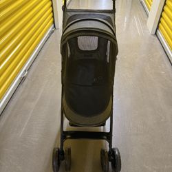 Pet Gear Happy Trails Lightweight Lite Pet Dog Cat Stroller Zipper Entry Storage Basket