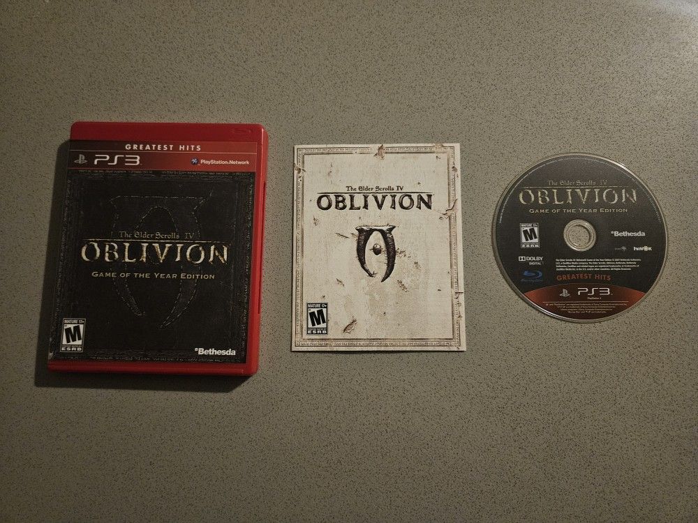 The Elder Scrolls IV - Oblivion - Game Of The Year Edition - PlayStation 3