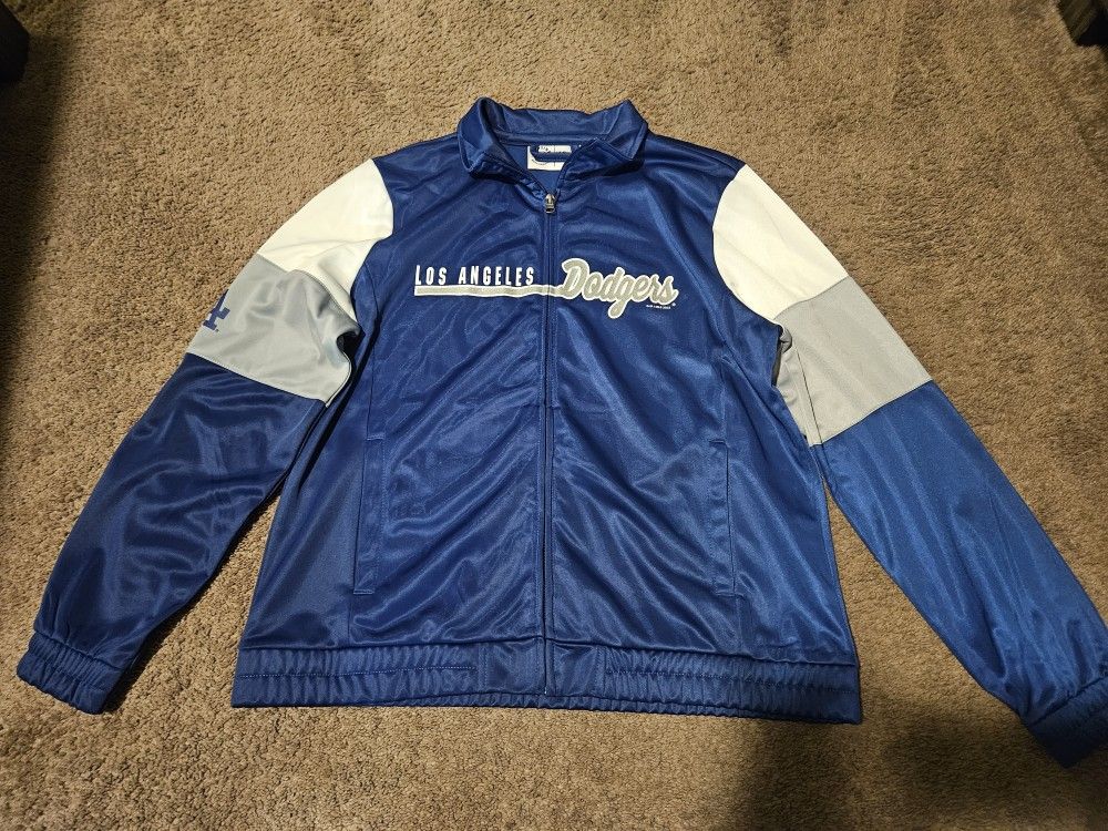 Dodgers Zipup Jacket Size XL