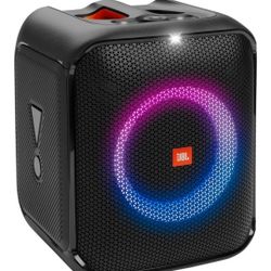 JBL - Partybox Encore Essential Portable Wireless Party Speaker - Black