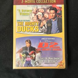 The Mighty Ducks 1 And 2 DVD Movies