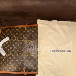Louis Vuitton Surene Handbag, Monogram Canvas with Brown Leather , *New*