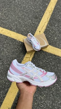 Asícs Gel-1130 White Pure Silver 4.5Y-5.5Y-6Y-6.5Y-7Y-8M-8.5M