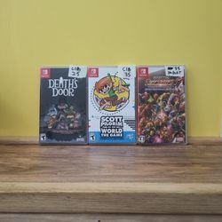 Nintendo Switch Games (Belt Action Sold).