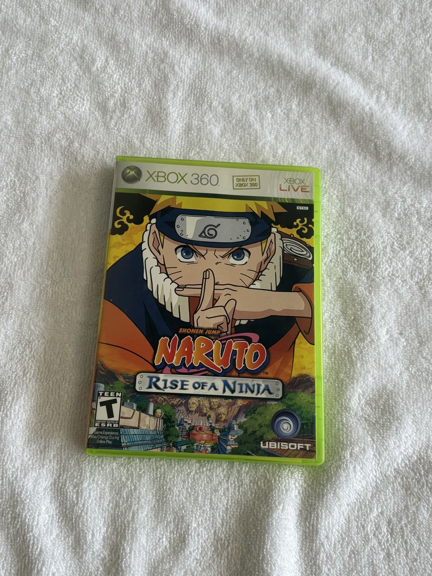 Xbox 360 Naruto Rise of a Ninja game