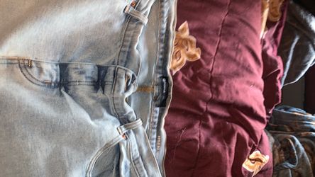 Light Wash Denim Jeans