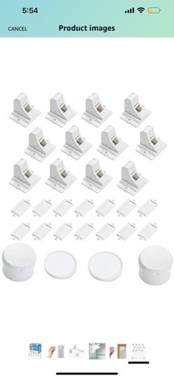 NEW Adhesive Magnetic Cabinet Locks Child Locks