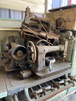 Antique sewing machines