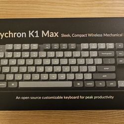 Keychron K1 Max, used in box