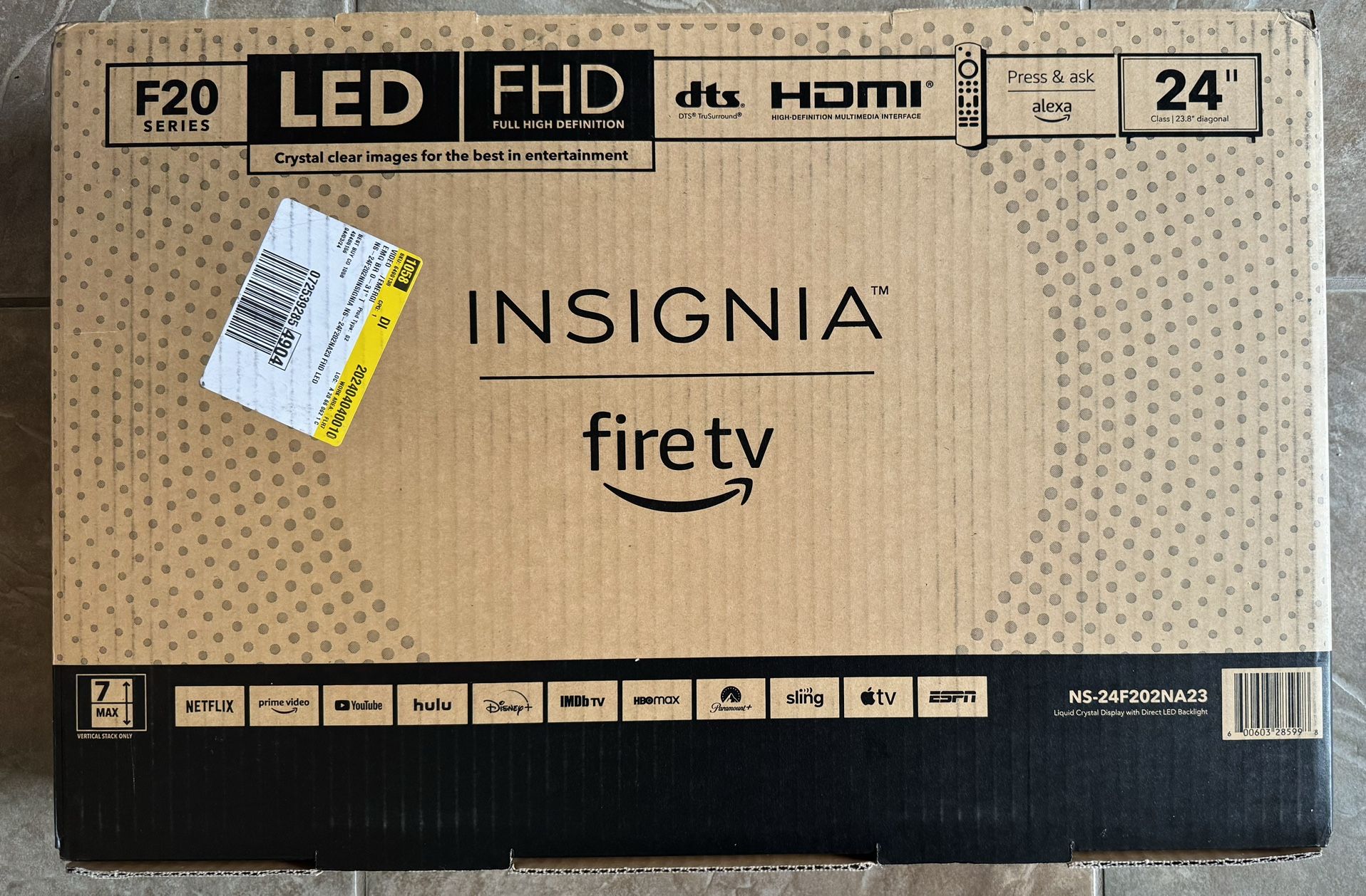 TV 24” Insignia