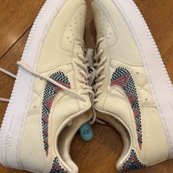 Nike Air Force Sneakers 1 Low SP X Premium Goods Women's size 15.5 The Bella Beaded Shoe