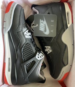 Jordan 4 Retro Bred Reimagined  Size 6Y / 7Y