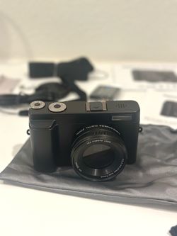 4K Digital Camera 48MP Autofocus – 180° Flip Screen, 16X Zoom – Beginner Kids Teens Vlogging – Brand New