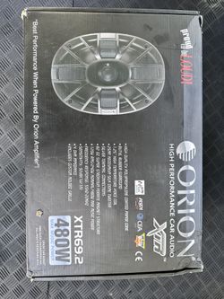 New! ORION HIGH PERFORMANCE CAR AUDIO Speakers