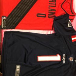 Authentic NBA NFL Jersey 