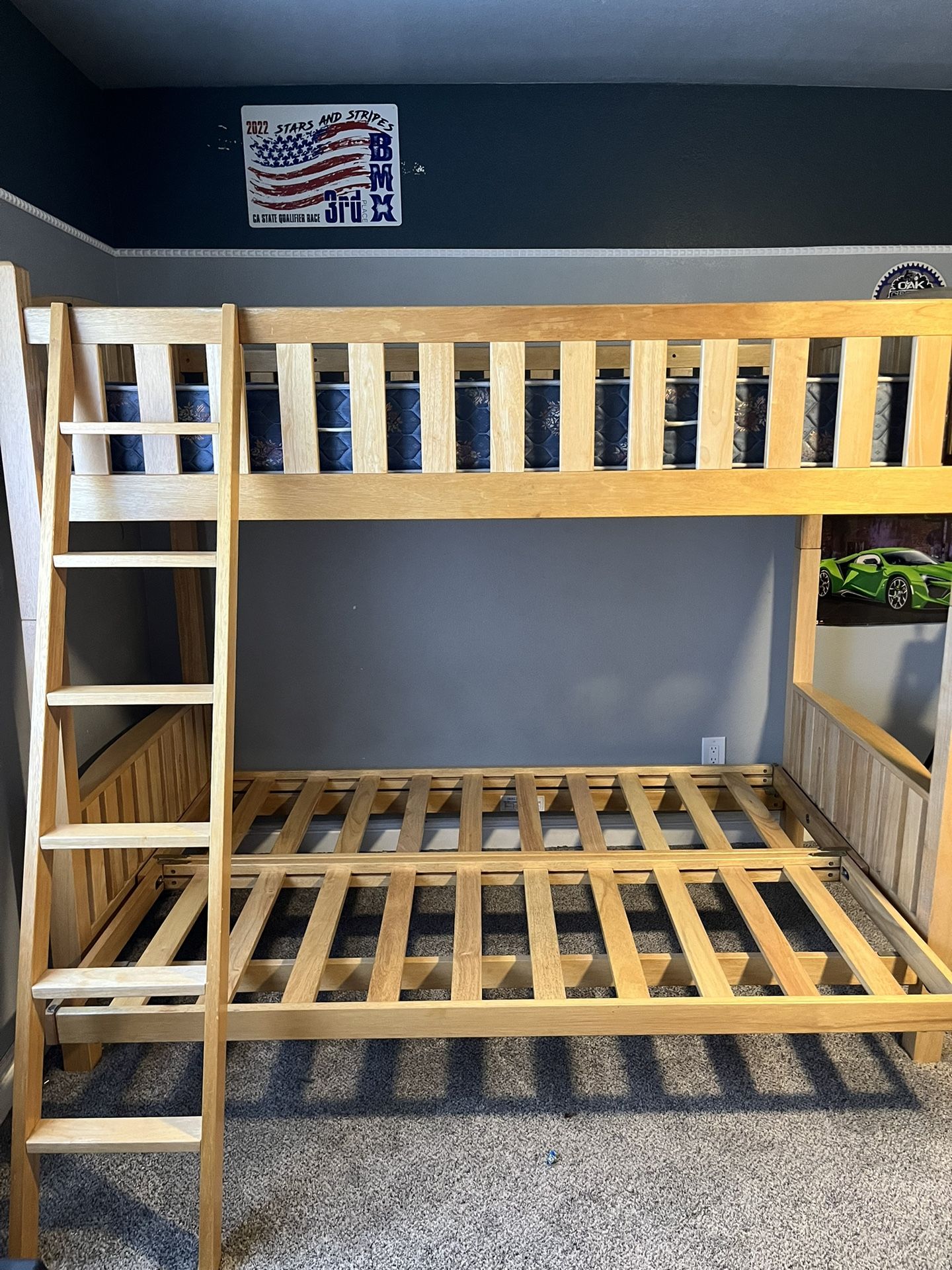 Bunk Bed-Twin Over Full Futon