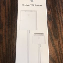 APPLE 30-pin to VGA Adapter cord