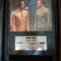 Star Trek Plaque