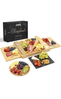 SMIRLY Charcuterie Boards Gift Set