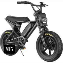 MacFox M16 teenage e-bike Fat tire 