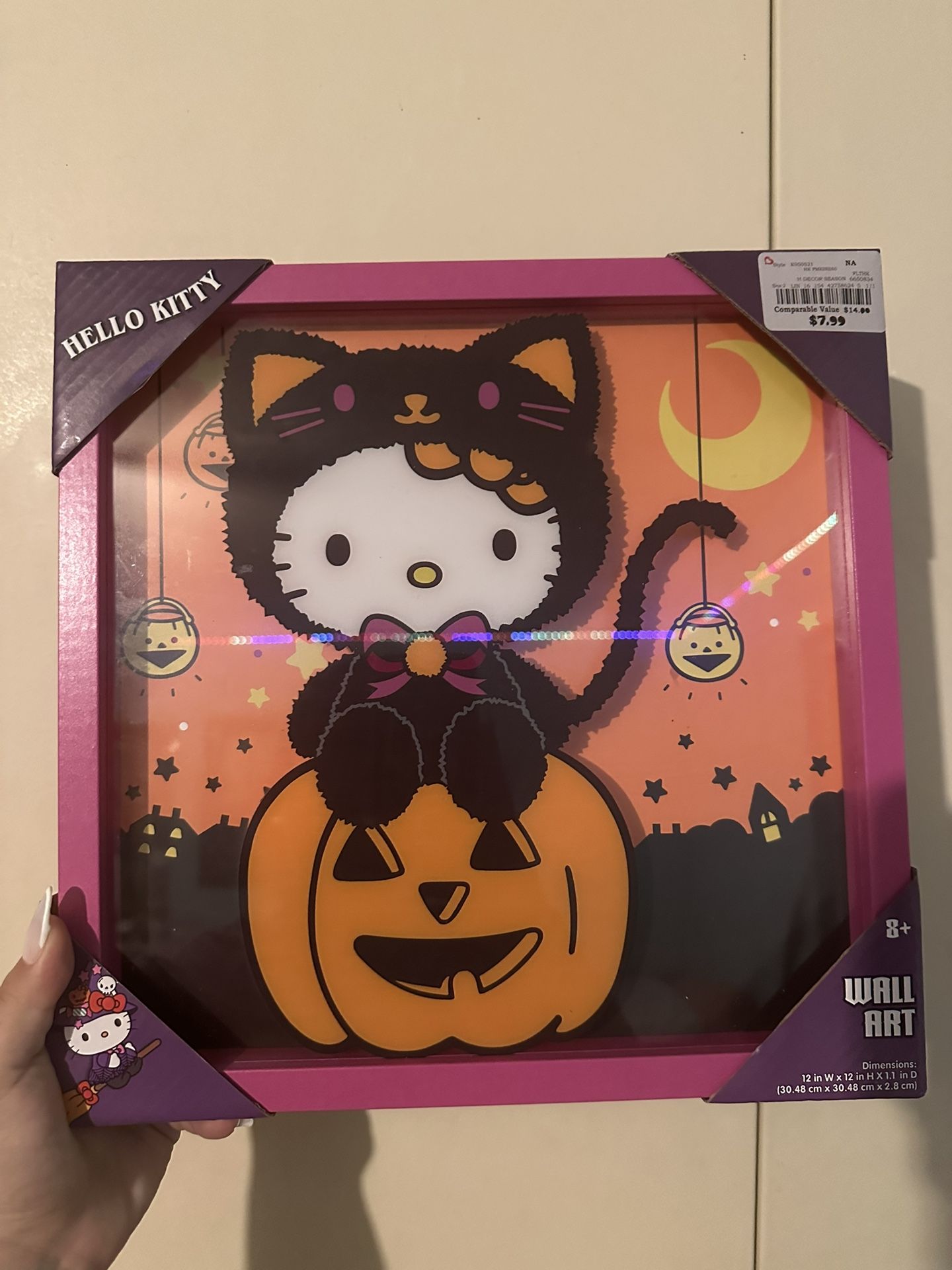 hello kitty halloween frame