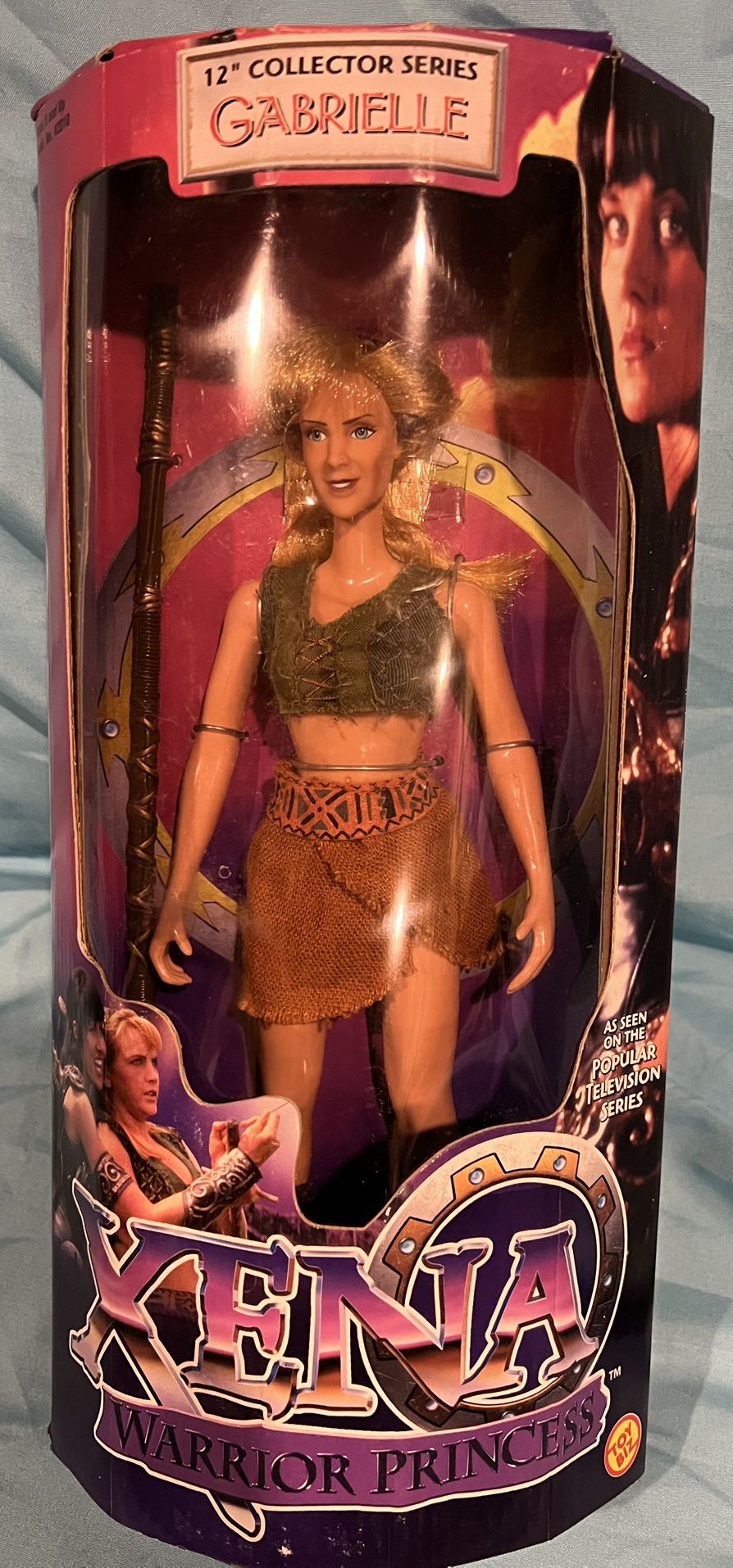Vintage Xena Warrior Princess Gabrielle 12" Collector Series Doll 1998 Toy Biz
