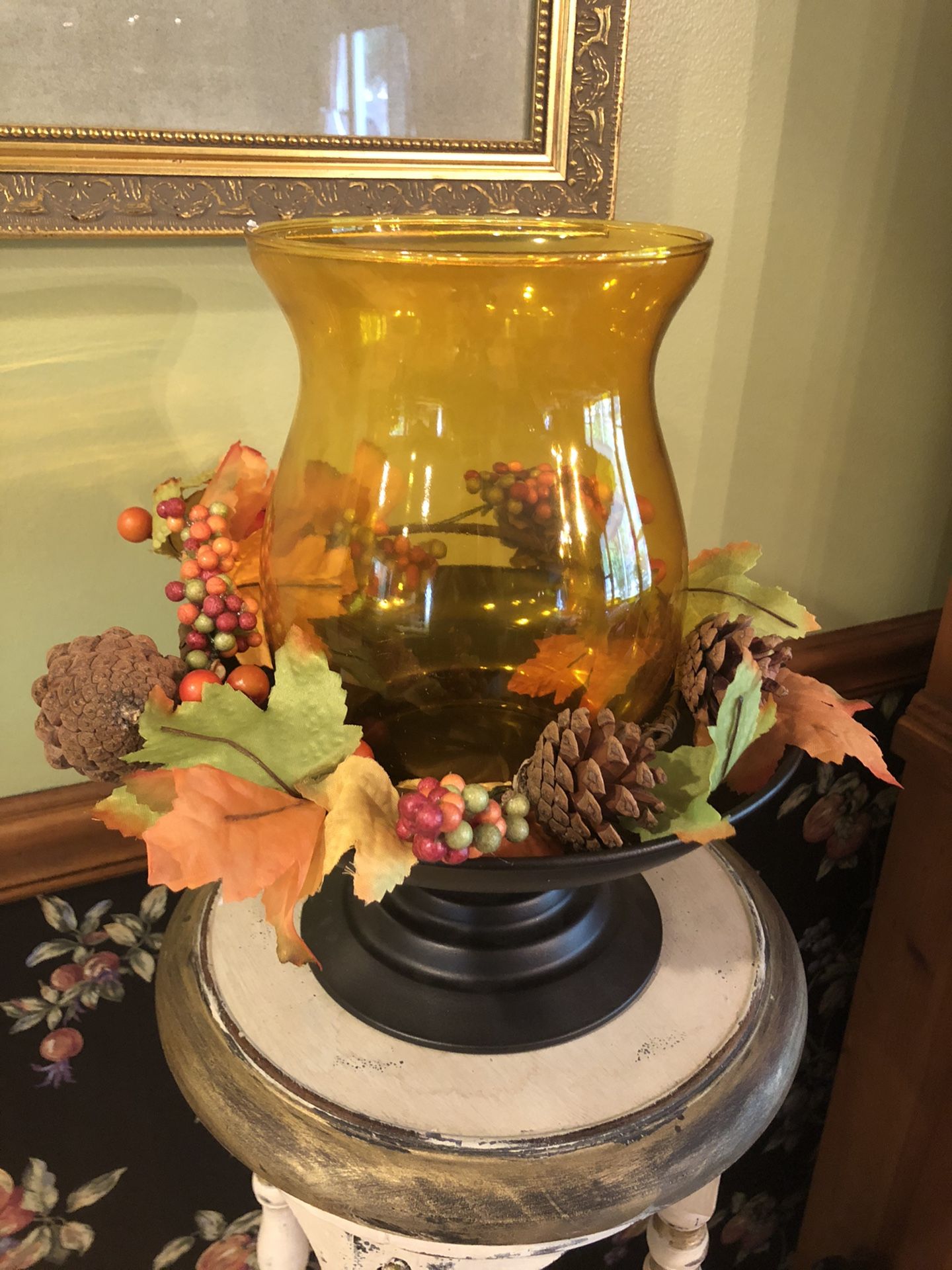Harvest Fall Candle Holder