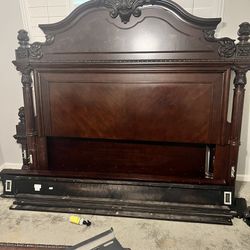 Bed Frame With Matching Dresser And Night Stand 