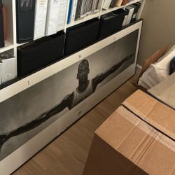 Michael Jordan Wings Poster - Framed