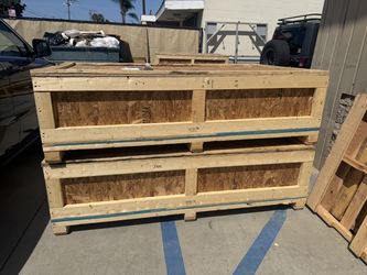 Heavy Duty Wooden Crates