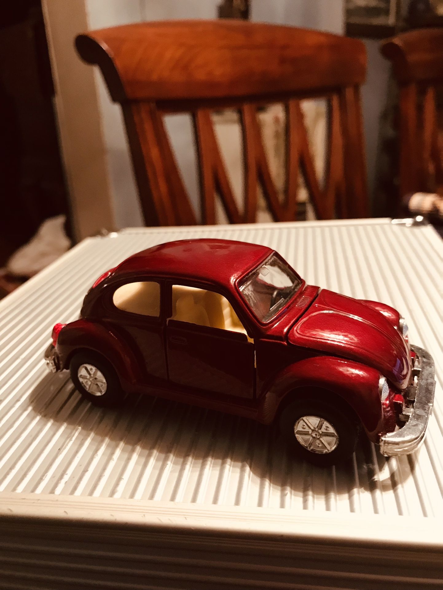 Die-cast 4.5’ Inch VW Beetle Marked SS 4071 Toy Car