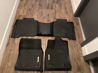 OEDRO Floor Mats Fit for 2022-2026 Toyota Tundra CrewMax Cab, TPE All Weather Floor Liners Accessories, Car Mats Custom Fit Tundra Crew Max (SR/SR5/TR