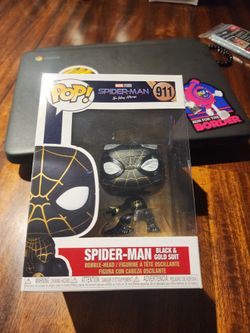 Spider Man Black n Gold 911