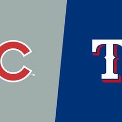Chicago Cubs at Texas Rangers