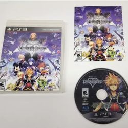 Kingdom Hearts HD 2.5 ReMIX (Sony PlayStation 3, 2014) Black Label CIB Tested