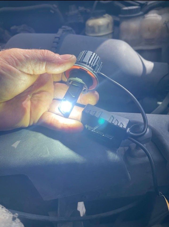 9006/HB4 LED Bulbs, 9006 LED Light Bulbs, Super Bright 6000K Xenon White, Plug-and-Play Halogen Replacement