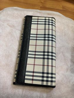 Authentic Burberry Long Wallet