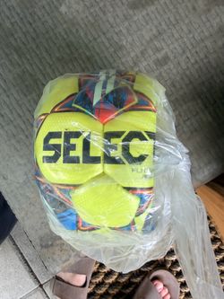 Select Futsal Soccer Balls (x6) and Ball Bag