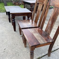 Wood Furniture Set